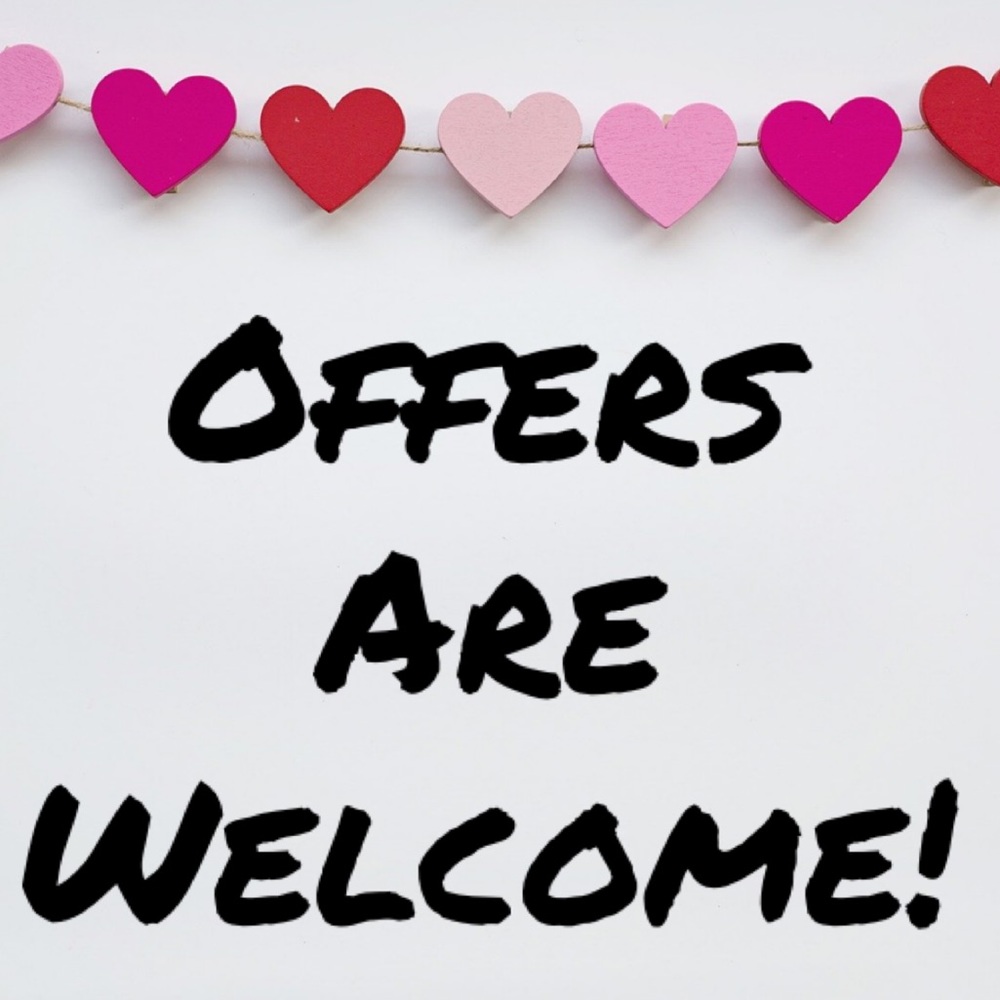 Offers are welcome!